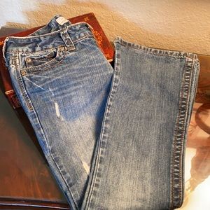 Aeropostale Haley skinny flare jeans sz. 1/2 short